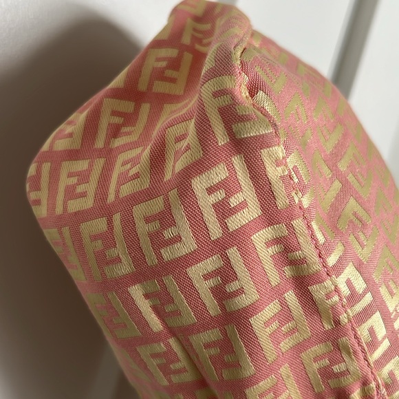 Authentic Fendi Zucchino Mini Pochette - Picture 7 of 16